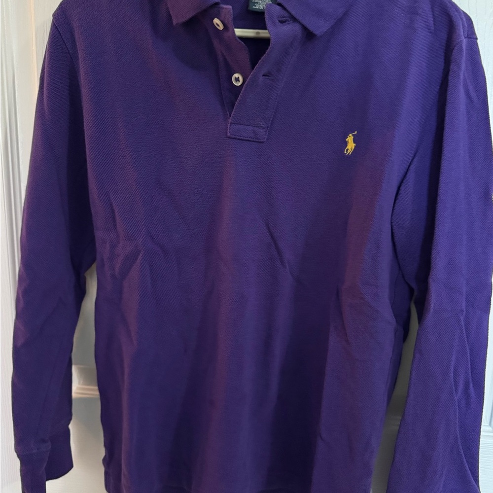 Ralph Lauren Purple Boys/young man Polo Shirt